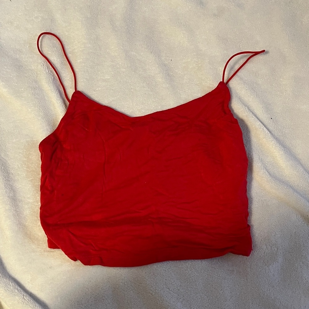 Garage Bright Red Camisole Top
